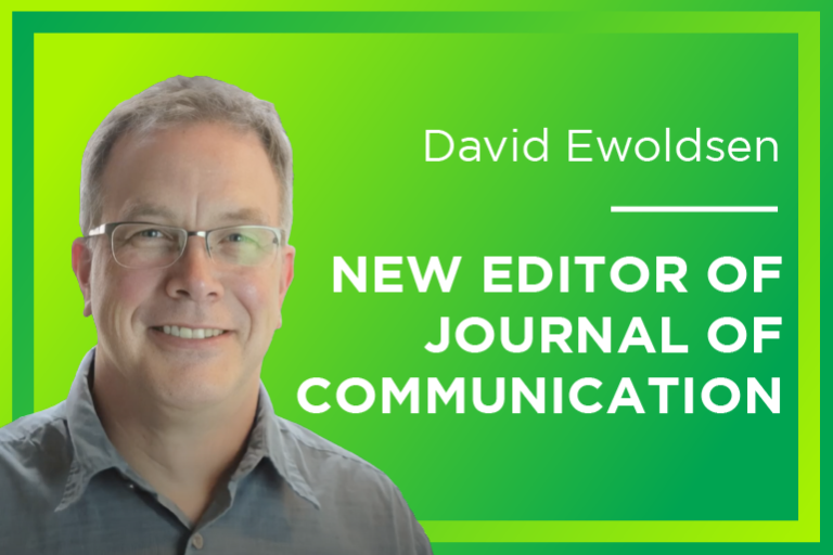 David Ewolsen, New Editor of Journal of Communication
